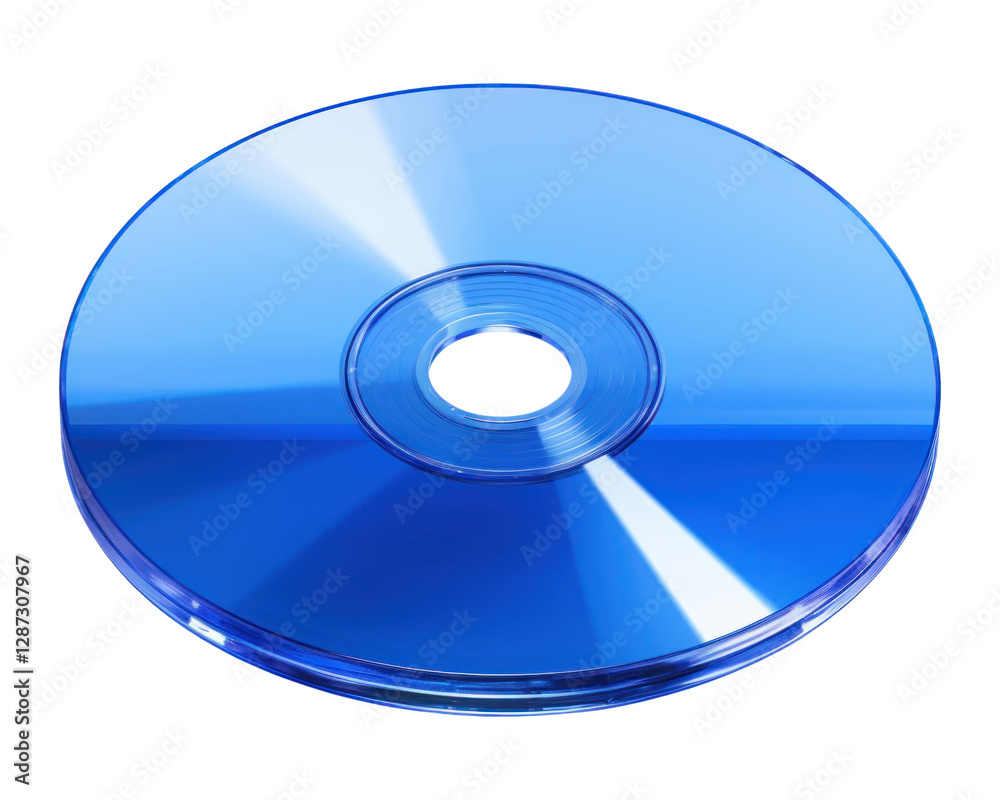 PNG A blue cd disc white background technology cut out. PNG A blue cd disc white background technology cut out.