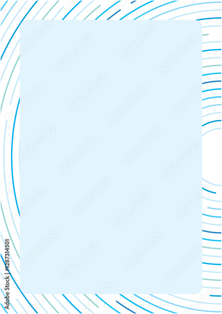 Obraz premium 星の軌跡のような光が流れるカラフルなイラスト