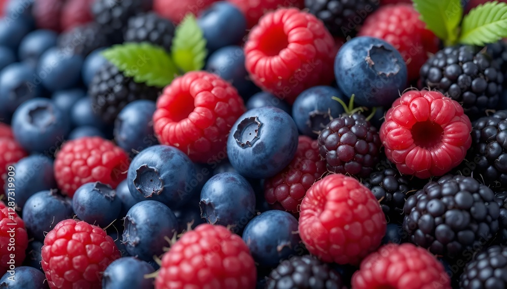 Juicy Berry Cluster
A hyper-detailed 3D vector of blueberries, raspberries, and blackberries arranged in a realistic, juicy composition. Juicy Berry Cluster
A hyper-detailed 3D vector of blueberries, raspberries, and blackberries arranged in a realistic, juicy composition.