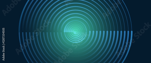 Digital technology speed connect blue green background, cyber nano information, abstract communication, innovation future tech data, internet