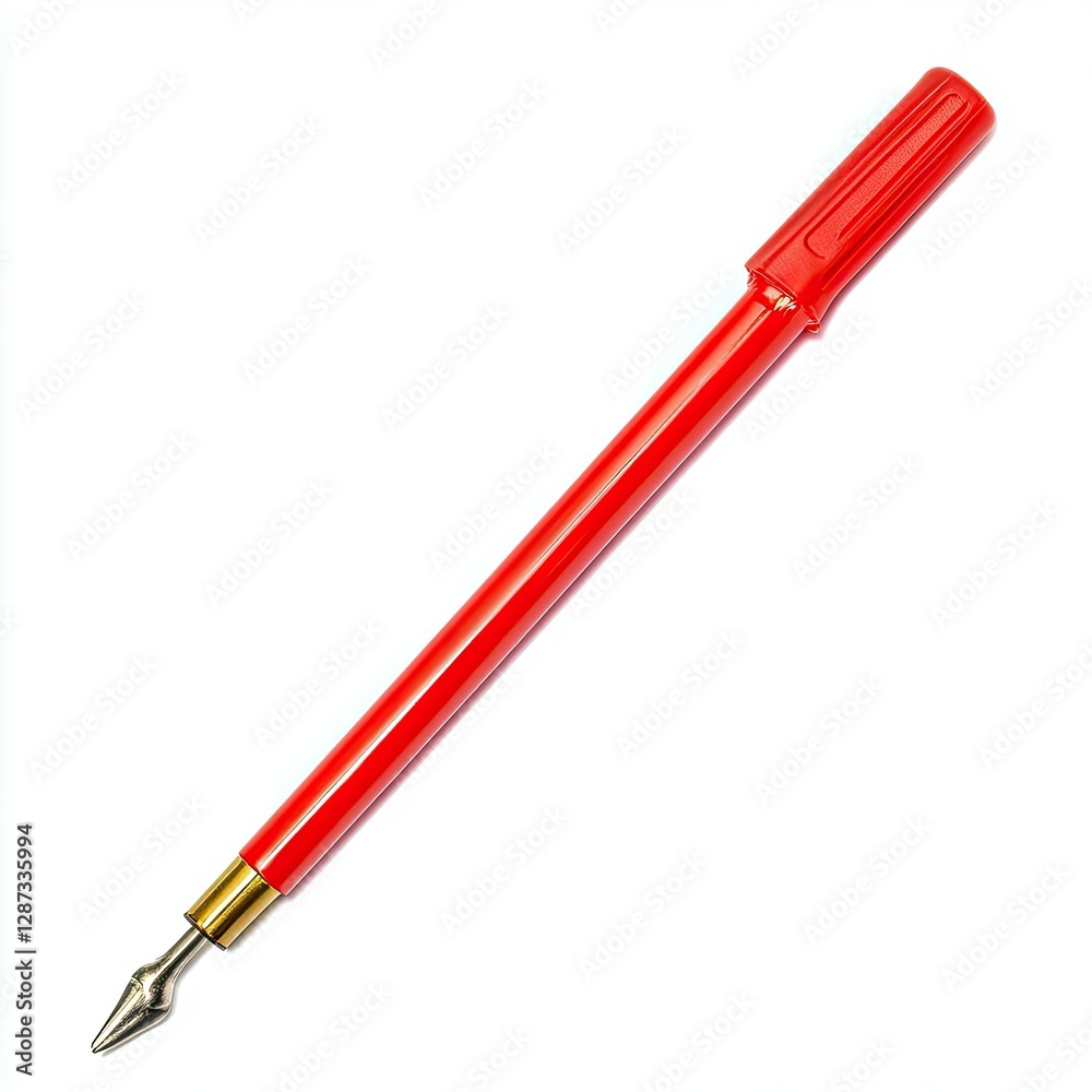 Vibrant Color Image of a Photo Firestarter, Isolated on a White Background Vibrant Color Image of a Photo Firestarter, Isolated on a White Background