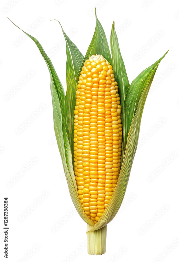 Obraz premium PNG Corn background isolated white.