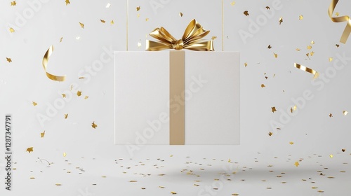 Thin Cardboard Sign Clipped to Bright Background with Celebration Theme