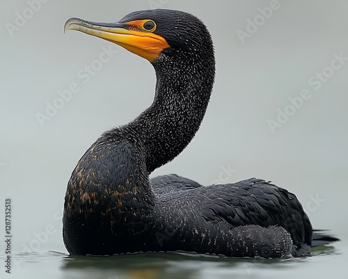 Anhinga Portrait in Water photo