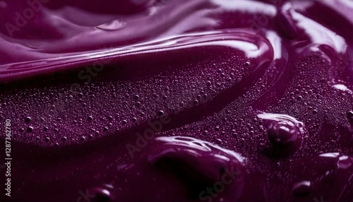 Luscious Açaí Syrup Close-Up
