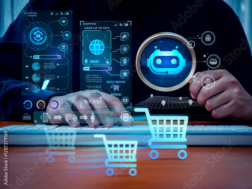 Fotografie AI E-commerce concept