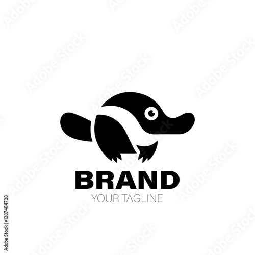 Platypus Logo. Platypus Logo Design. Platypus Logo Brand. Platypus Logo Vector Design Isolated on White Background