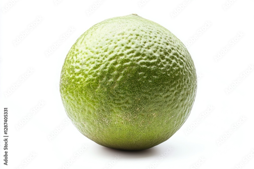 Ultra Quality Image of Lime Isolated on White Background,Full Depth of Field Ultra Quality Image of Lime Isolated on White Background,Full Depth of Field