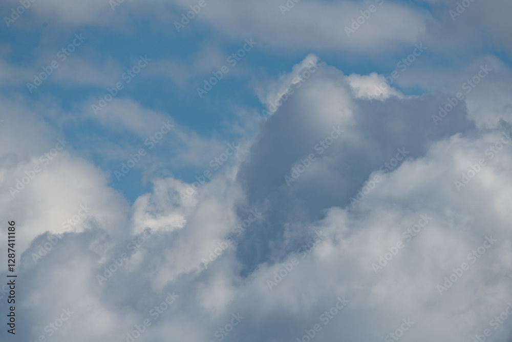 Obraz premium 発達した雲をクローズアップして撮影