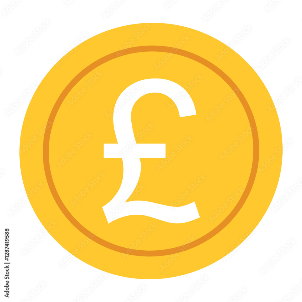 England pound sign. Currency sign illustration England pound sign. Currency sign illustration