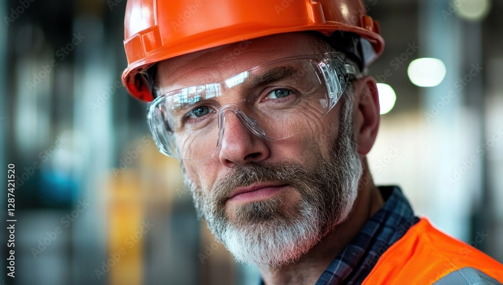 Portrait of a Construction Worker Portrait of a Construction Worker