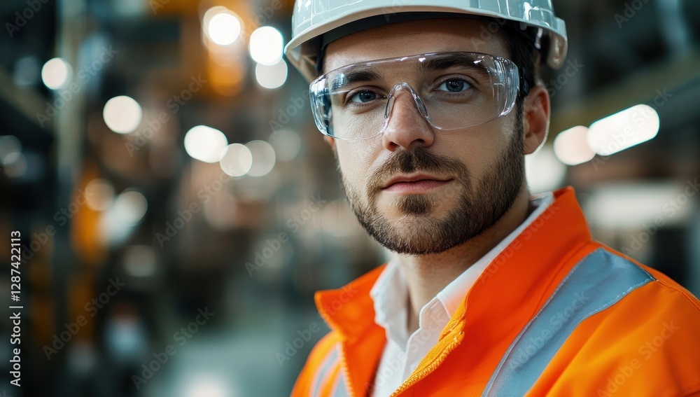 Portrait of a Confident Industrial Worker Portrait of a Confident Industrial Worker