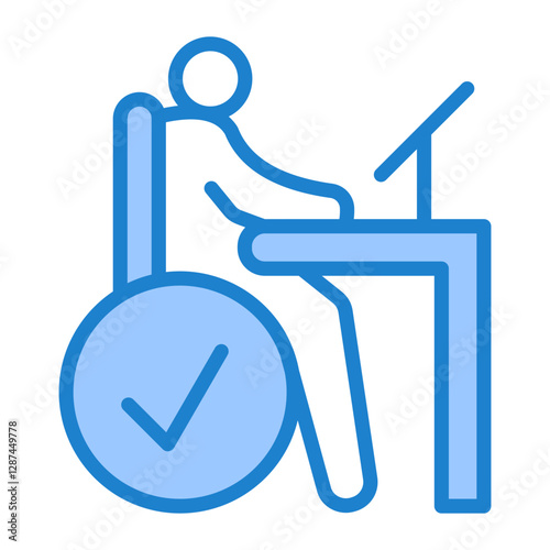 Ergonomic Workspace Icon