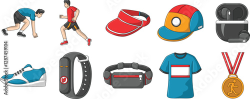 Running Elements Set
