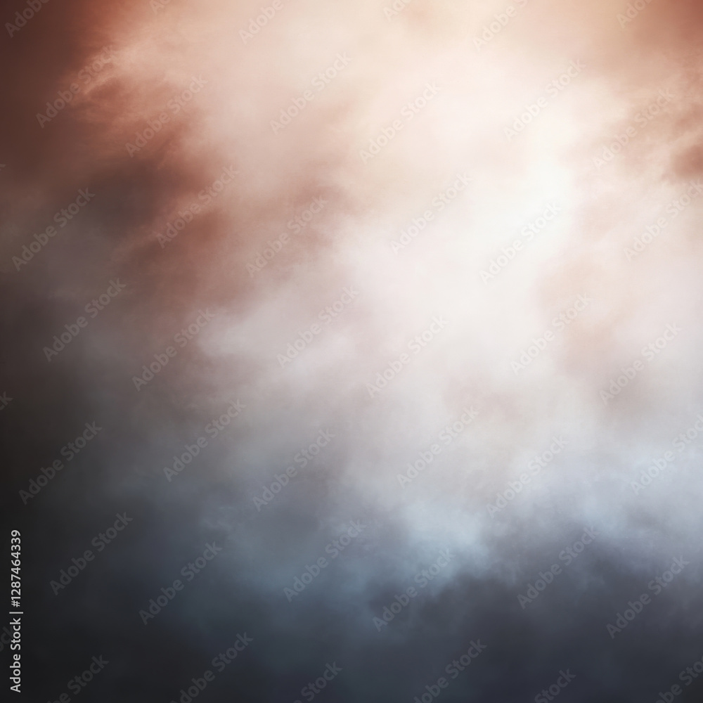 Fototapeta premium Misty background with soft colors creating serene atmosphere