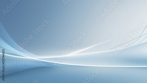 Futuristic Digital Grid – Sleek and Modern Technology Background