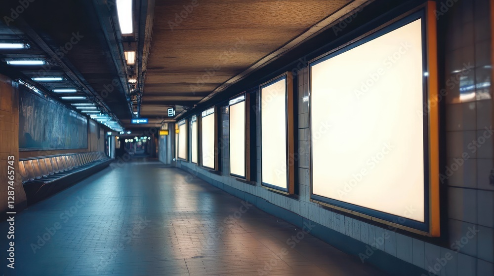 Subway tunnel blank ads (1) Subway tunnel blank ads (1)