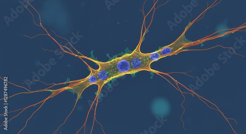 Visualizing Neuron Cell Structure and Function Under Microscope for Biology