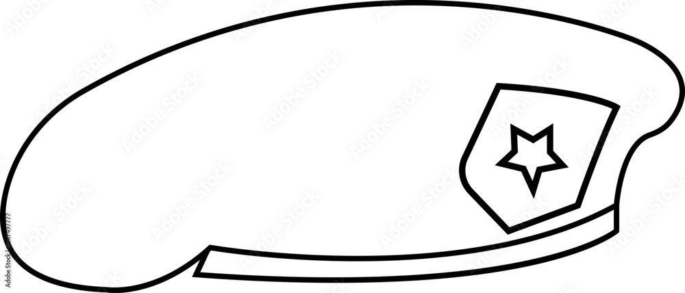 Military beret icon, berets of army special forces designs emblem in simple styles represents military service, patriotism, and soldier's dedication to duty, isolated on transparent background, Military beret icon, berets of army special forces designs emblem in simple styles represents military service, patriotism, and soldier's dedication to duty, isolated on transparent background,