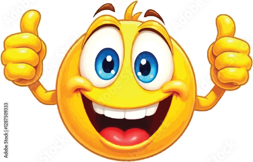 Happy Smiley Emoji with Tongue Out