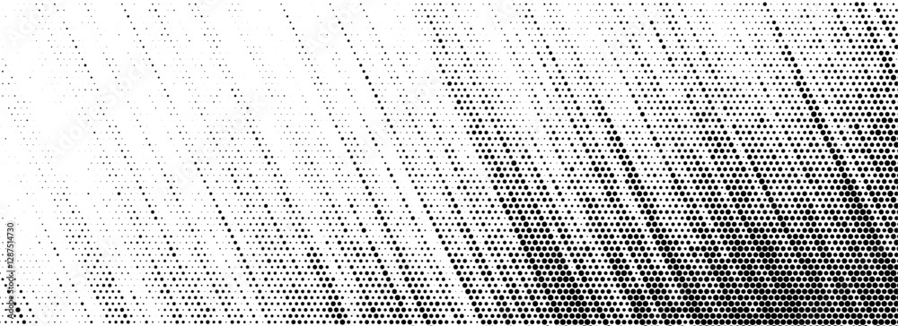 Grunge halftone scratch line background. Fading grit noise texture. Dotted pop art sand wallpaper. Retro vertical pixelated stripe backdrop. Anime or manga style comic overlay. Vector halfton template