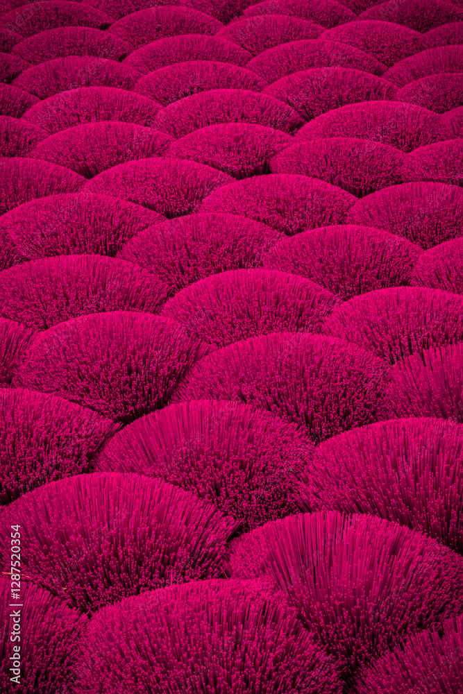 Obraz premium Pink Incense Sticks