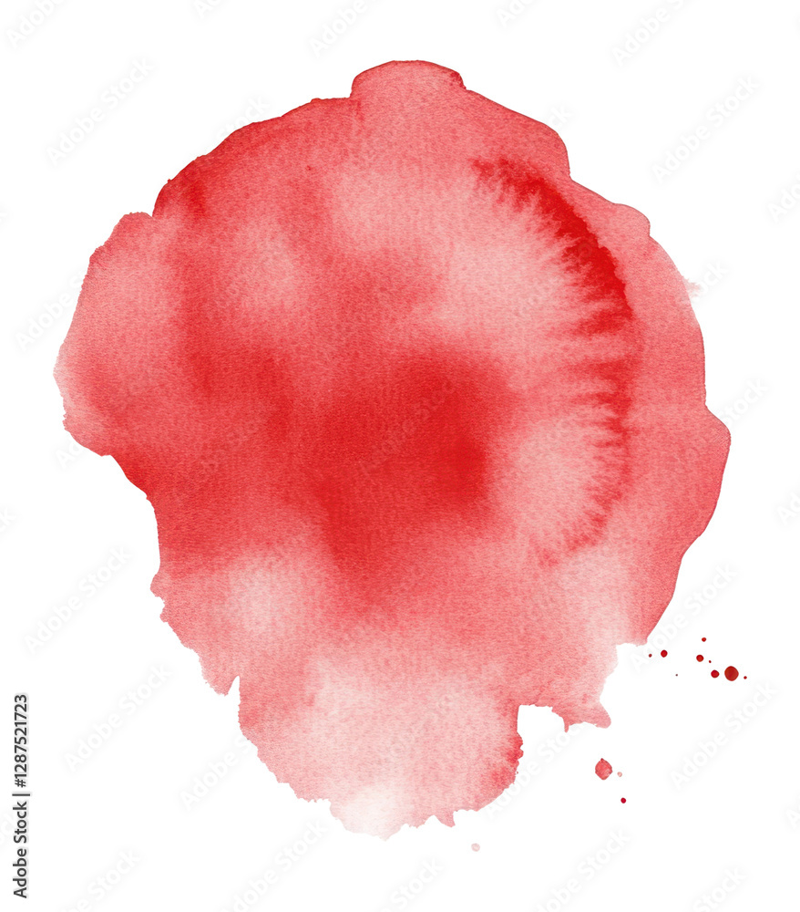 PNG Watercolor abstract shape illustration splash red. PNG Watercolor abstract shape illustration splash red.
