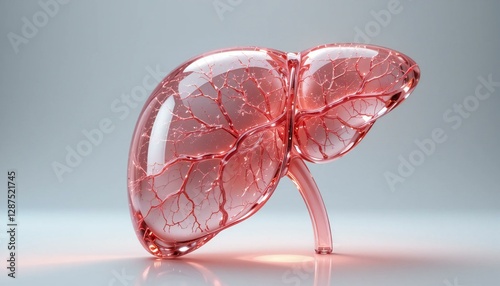 Anatomical Model of Human Liver