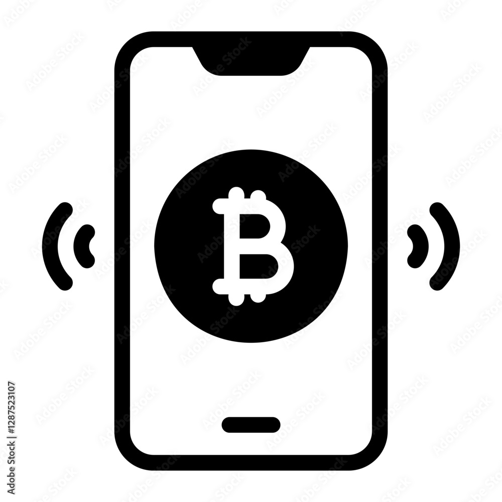 mobile payment Solid icon mobile payment Solid icon