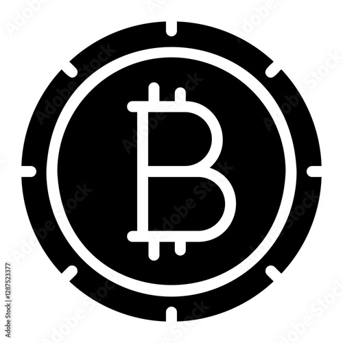 bitcoin Solid icon