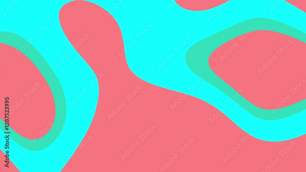 Abstract blue and pink pattern suitable for backgrounds, wallpapers, textiles, and digital designs with modern vibrant color palette.