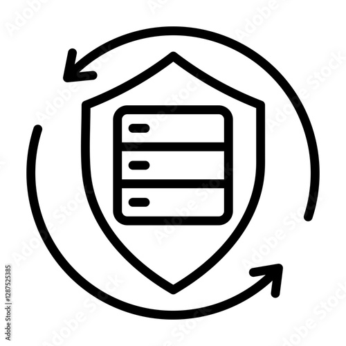 It Disaster Recovery Icon