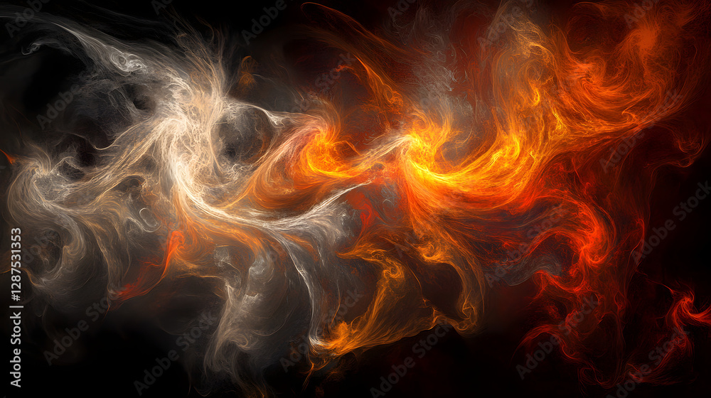 Fototapeta premium Solid black background with no texture or patterns for use in design and graphic applications