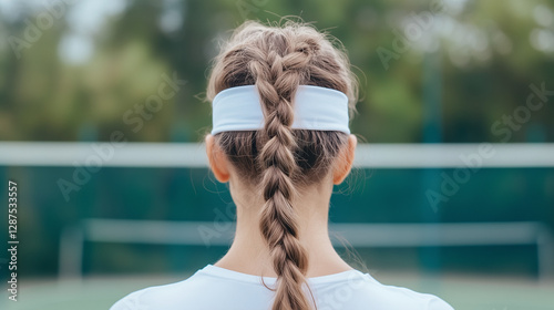 Braided Hair with Headband:...
