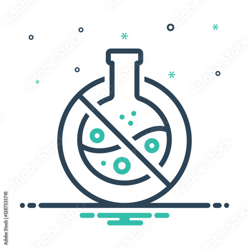 Mix icon for chemical free
