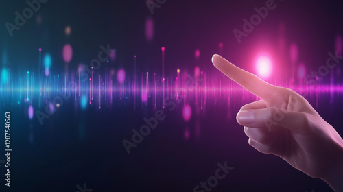 Digital Touch: A human hand...