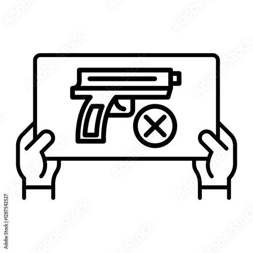 refuse the use of firearms