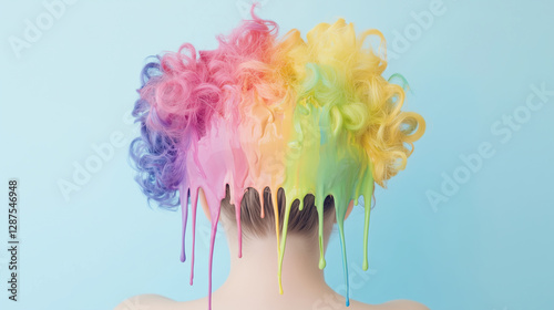 Colorful Fusion: A back vie...