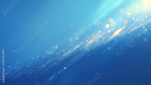 abstract blue background with rays,Abstract blurred banner for design, template, web poster,Minimalistic, flat design, high resolution.