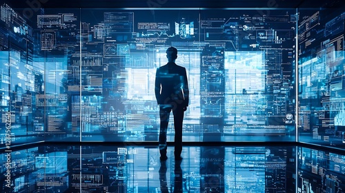 A visual concept of financial security and long-term business planning