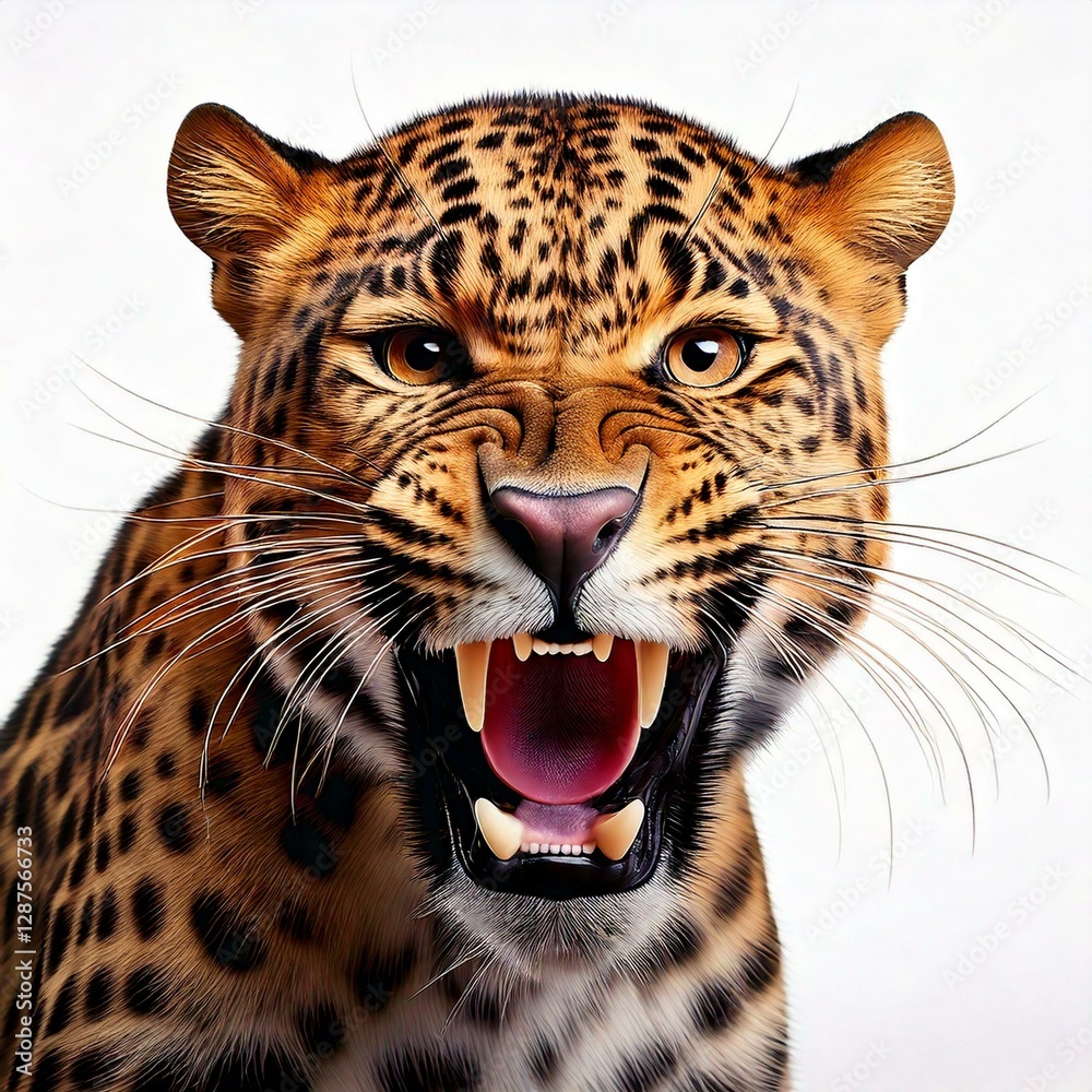 portrait of a leopard