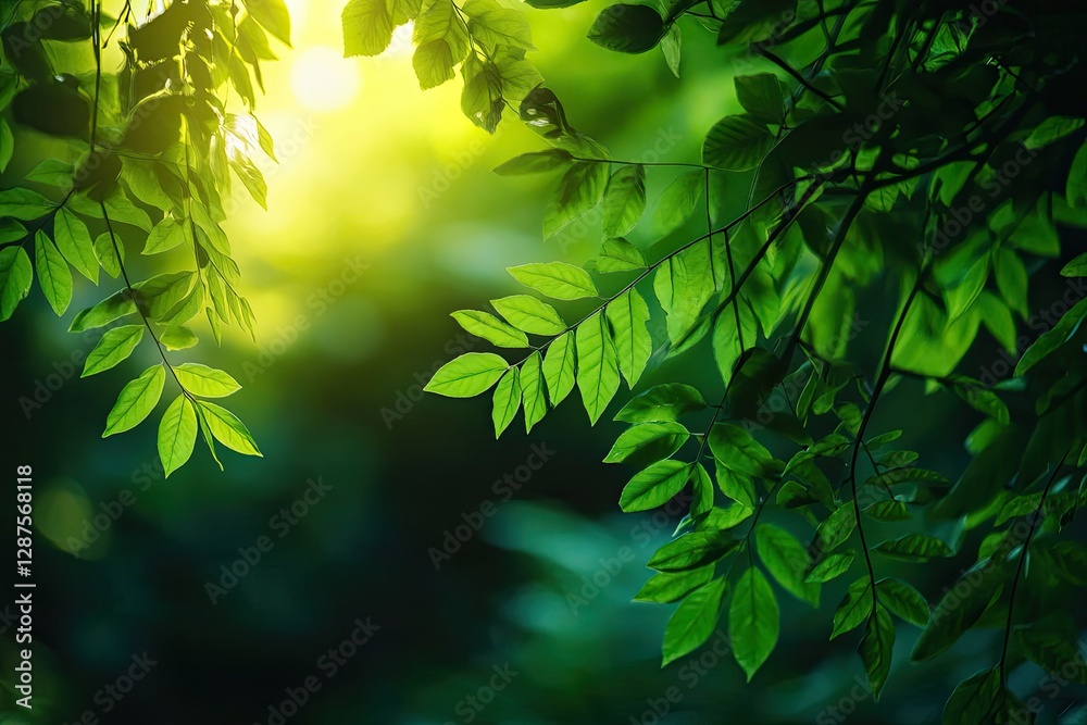 Closeup Shot of Beautiful Greenery of a Forest for Background or Wallpaper Closeup Shot of Beautiful Greenery of a Forest for Background or Wallpaper