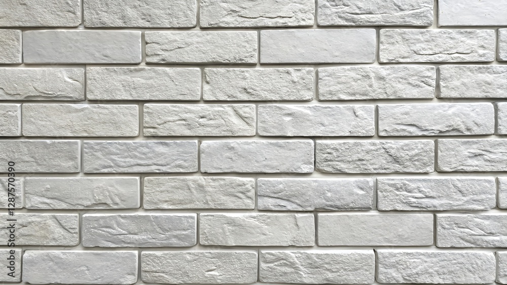 White brick wall texture with stone background showing an old grunge pattern White brick wall texture with stone background showing an old grunge pattern