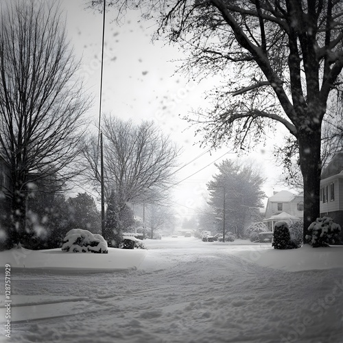car in the snow