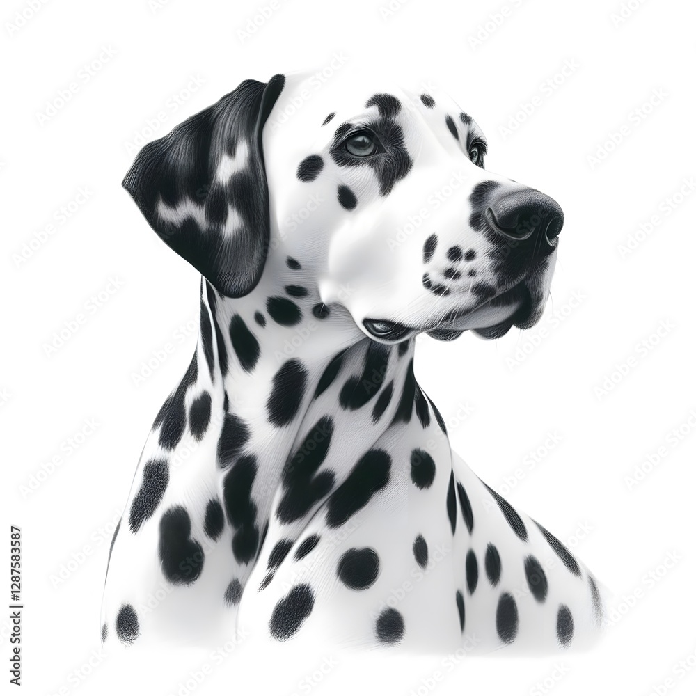 흰 배경, 달마시안, 펜슬 드로잉, jpeg (white background, Dalmatian, pencil drawing, jpeg) 흰 배경, 달마시안, 펜슬 드로잉, jpeg (white background, Dalmatian, pencil drawing, jpeg)