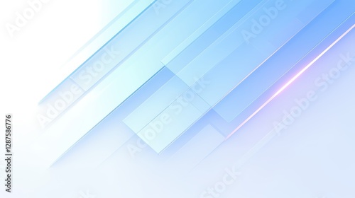 abstract blue background with lines,Abstract blurred banner for design, template, web poster,Minimalistic, flat design, high resolution.