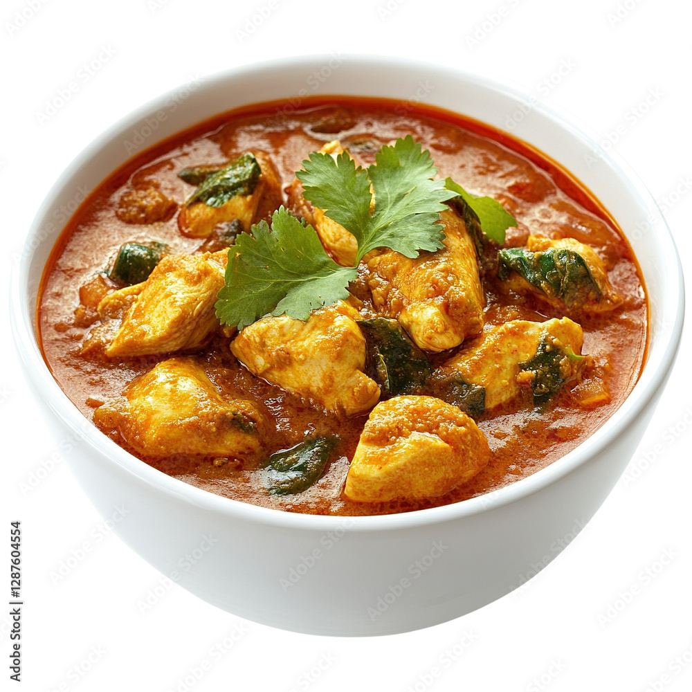 Delicious Chicken Curry in a Bowl Delicious Chicken Curry in a Bowl