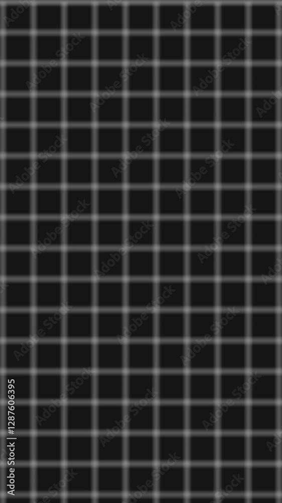 the blurry white grid runs downwards the blurry white grid runs downwards