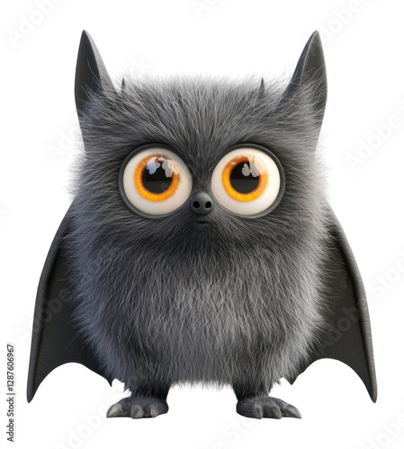 PNG Bat illustration creature cartoon.