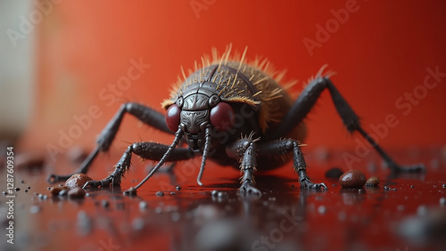mosquito on the ground
